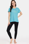 Rosaline Bloom Fest Knit Cotton Top (Pack of 2) -  Blue — thumbnail 10